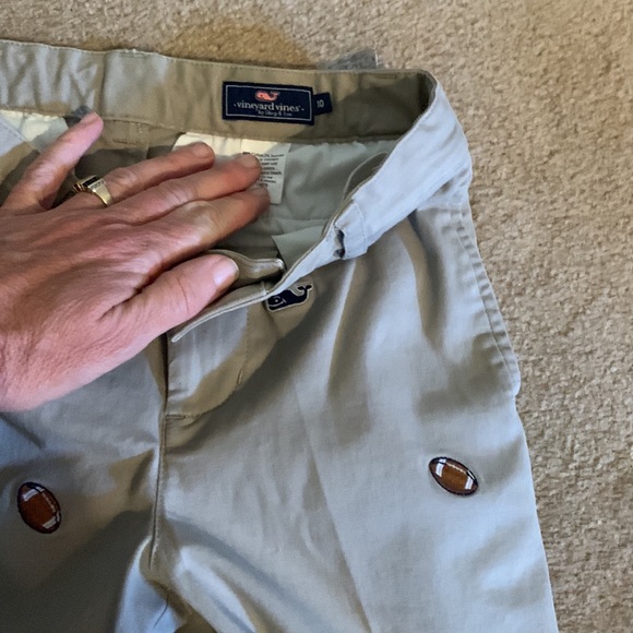 Boys vineyard vines shorts. Whales and football. Great condition. - Picture 4 of 4